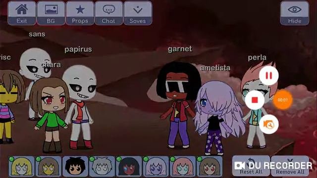Undertale vs crystal gema parte 2 смотреть онлайн