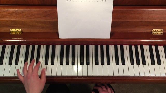 Piano Lessons - B Flat Major Scale (Right & Left Hand) смотреть онлайн