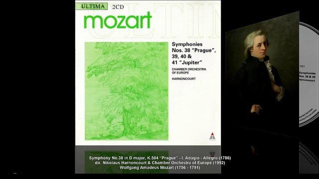 W.A. Mozart - Symphony No.38, K.504 'Prague' (dir. Nikolaus Harnoncourt, 1992) смотреть онлайн