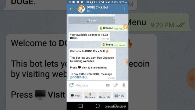 Telegram Bot Unlimited income Dogecoin. No Invest No Deposit, Instant Live withdraw payment proof смотреть онлайн
