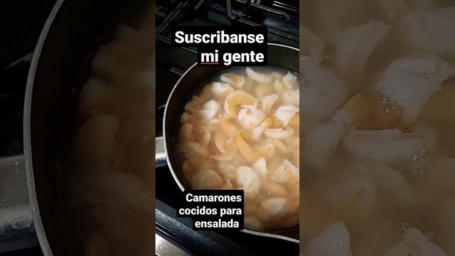 Camarones Cocidos