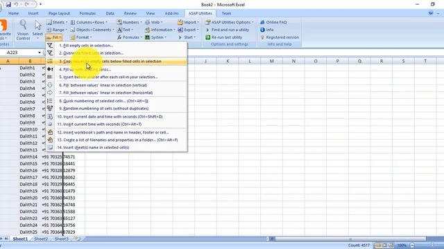 WM 4 Creating 225 Contacts for Group to make it easy to create Whatsapp Group смотреть онлайн