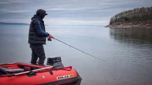 РЫБАЛКА С ПВХ ЛОДКИ НА ВОДОХРАНИЛИЩЕ ВДВОЁМ