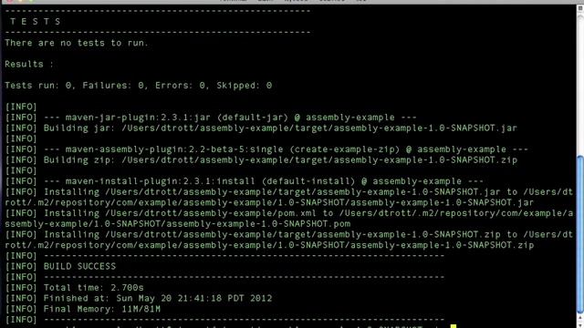 Maven Assembly Plugin смотреть онлайн