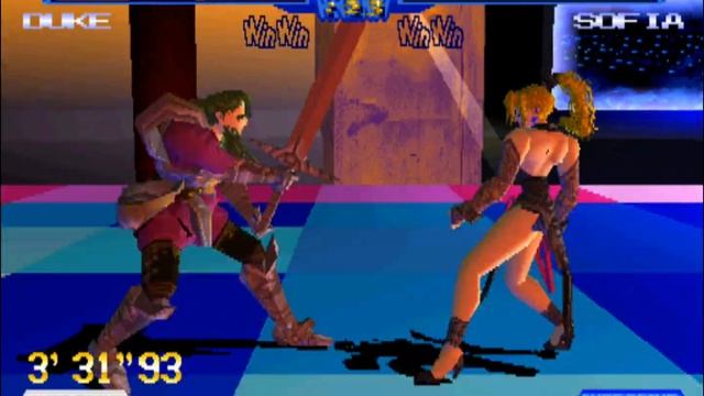 Battle Arena Toshinden 2 (Arcade 1995) - Duke B. Rambert [Playthrough/LongPlay] смотреть онлайн