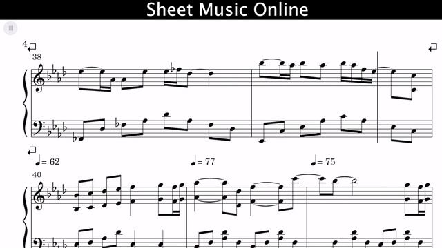 Whitney Houston - Run To You Sheet Music смотреть онлайн