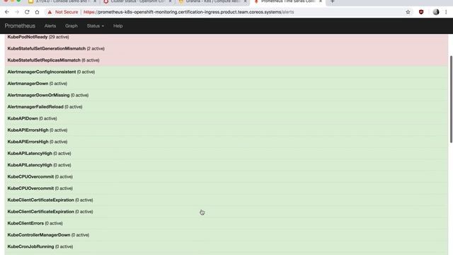 OpenShift 3.11 Cluster Console Demo - Monitoring смотреть онлайн