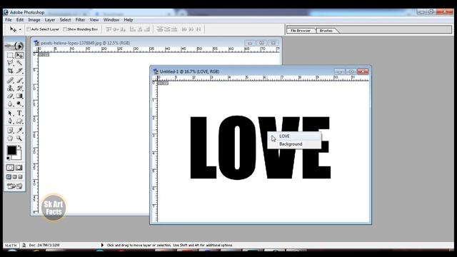 How To Make LOVE text effect in Photoshop cc PHOTOSHOP 7 #photoshop cc tutorial смотреть онлайн