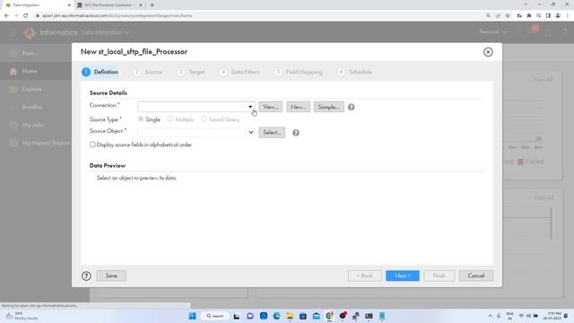 IICS: File Processor Connector - Transferring Files between a Local File System & FTP/SFTP Server смотреть онлайн