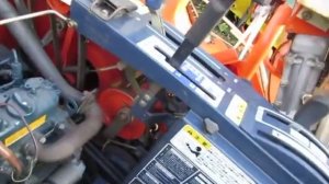 Японский мини-комбайн KUBOTA