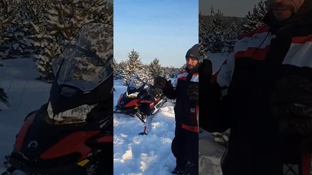 Подробный инструктаж по управлению снегоходом BRP LYNX 59 600 ACE. смотреть онлайн