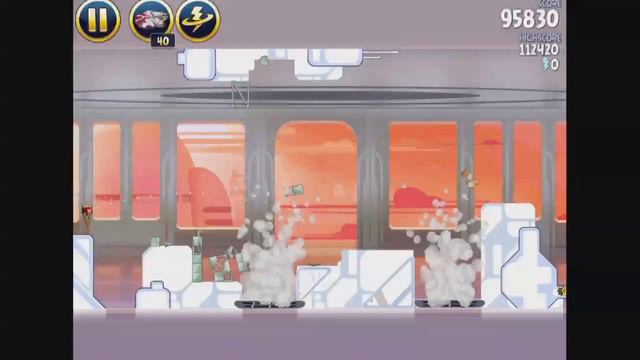 Angry Birds Star Wars - Boba Fett Mission B-4 - 3 Star Walkthrough смотреть онлайн