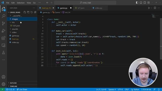 Игра на Python PyGame Zero c нуля (часть 8). Создание уровней смотреть онлайн