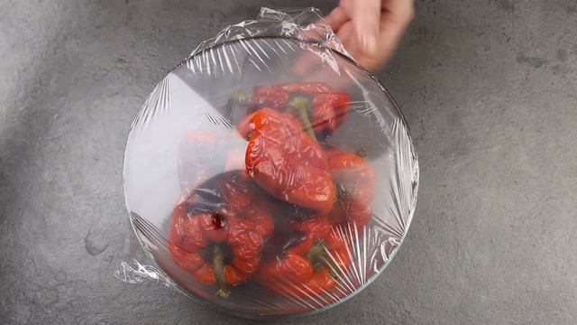 Маринованный запечённый перец с базиликом по-итальянски смотреть онлайн