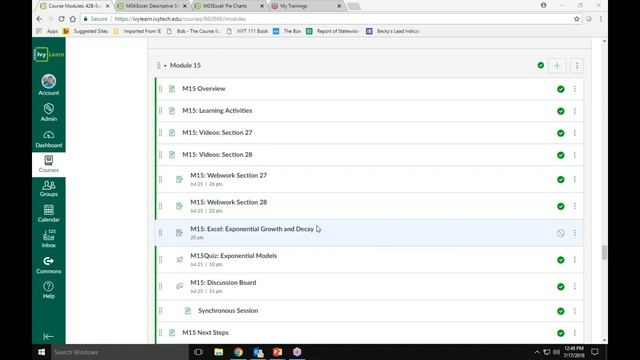 Project 3 and Trend Lines in Excel Math 123 Summer 2018 смотреть онлайн