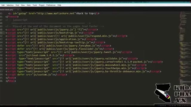 Bài 97: Xây Dựng Trang Chủ Frontend Project Laravel 5 - Lập Trình Laravel Khoa Phạm смотреть онлайн