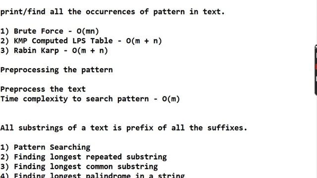 Pattern Searching using Suffix Trie/ Substring Search/ Find pattern in text/Pattern Matching смотреть онлайн