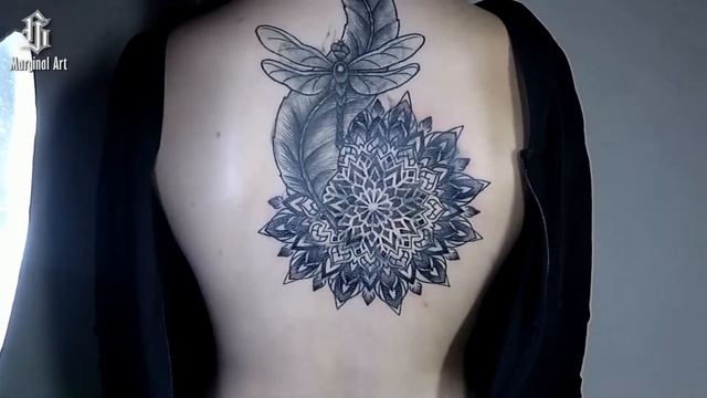 ТАТУИРОВКА TATTOO Начали исправление какой то жести.Cover up in progress. смотреть онлайн
