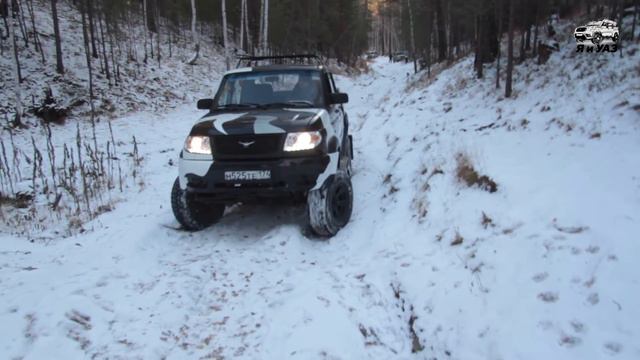 УАЗ Патриот прёт в гору - Штурмуем Сугомак (UAZ Patriot) смотреть онлайн