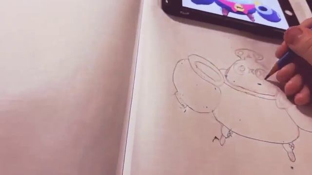 Как нарисовать тика карандашом смотреть онлайн