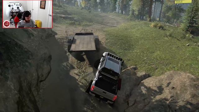 SnowRunner: Jeep Renegade got STRANDED! (Blown Engine) Tundra To The RESCUE!! RP смотреть онлайн