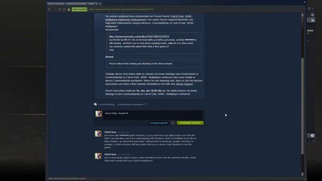 Call of Duty WWII 2019 01 15 steam sucks ! смотреть онлайн
