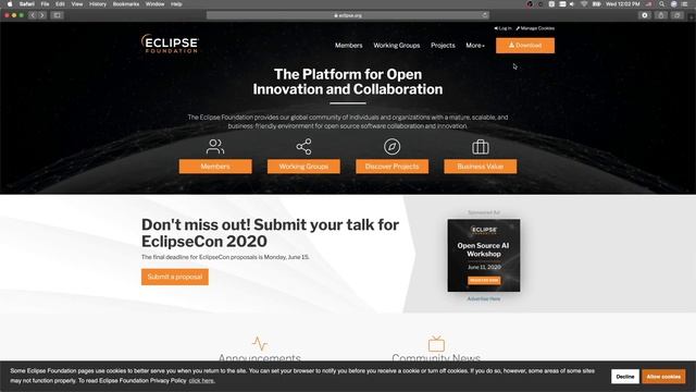 Java Tutorial #1: Overview and Downloading Eclipse смотреть онлайн