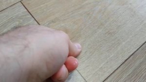 Линолеум с мятиной, как удалить мятину с кипятком.