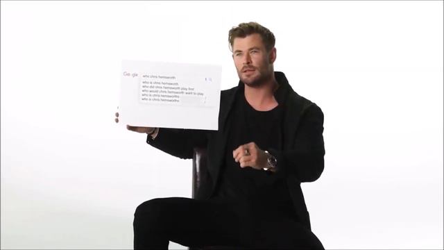 Крис Хемсворт отвечает на самые популярные запросы в интернете | WIRED