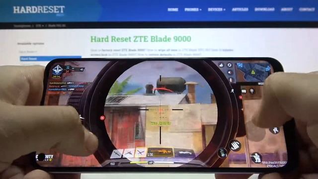 ZTE Blade V2020 5G Call Of Duty Gameplay & Settings смотреть онлайн