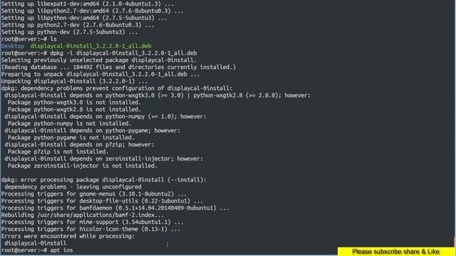 How To Install Dispcal GUI On ubuntu Linux смотреть онлайн