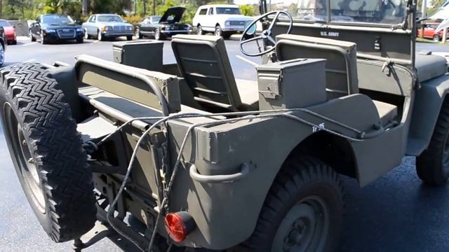 1948 Willys CJ-2A Military Jeep Classic Cars for sale Stuart, FL 34997 смотреть онлайн