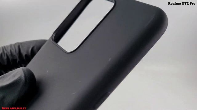 Tpu black color Realme GT2 Pro dėklas-case-чехол смотреть онлайн
