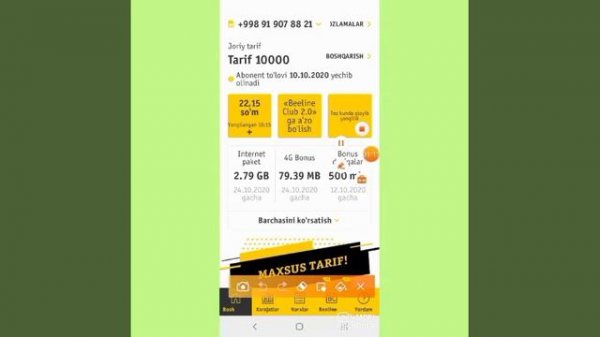 Beeline Tekin Mb Olish / Билайнга Текин Мб Олиш