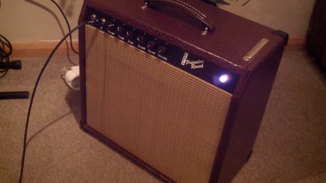 Fender Blackface Princeton Handwired Dirty Tone Demo смотреть онлайн