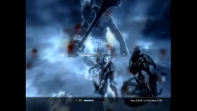 Skyrim Gameplay-Against Karstaag смотреть онлайн