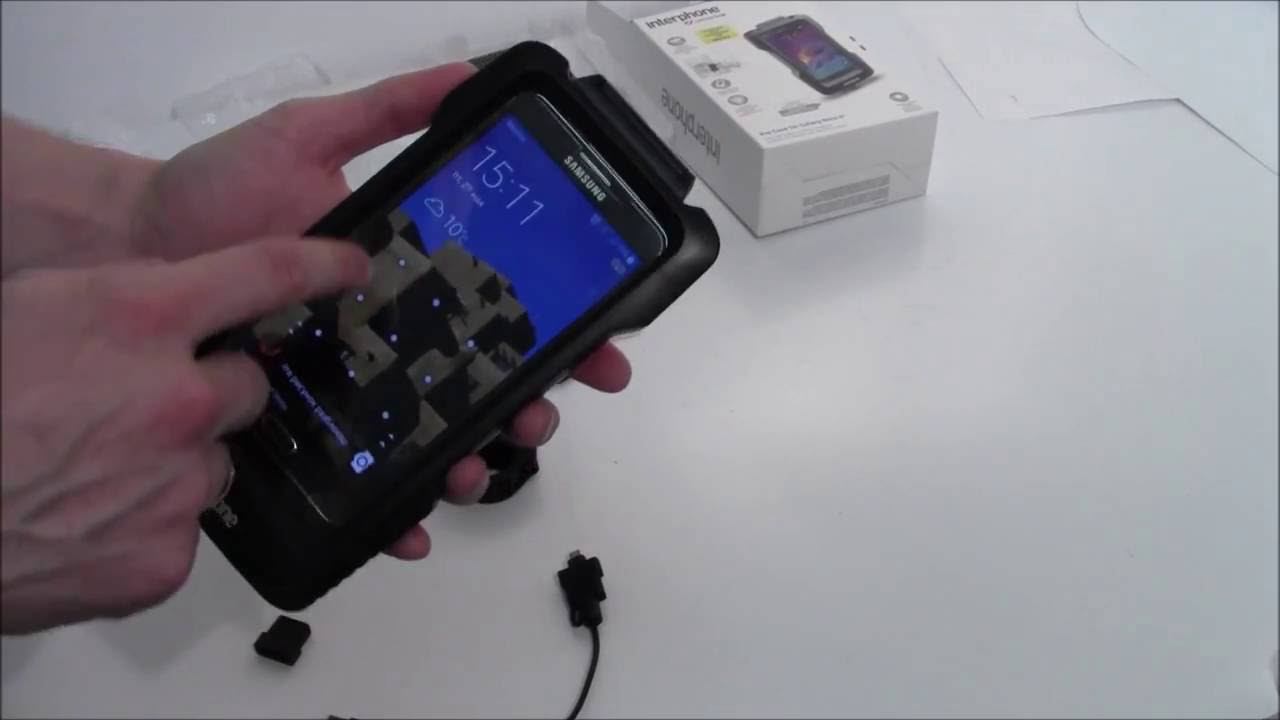 Чехол Interphone PRO CASE для Samsung NOTE 3/4/Galaxy S6 Edge Plus на велосипед и мотоцикл SMNOTE4 смотреть онлайн