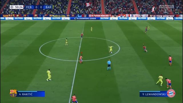 BAYERN MUNICH VS BARCELONA FC | UEFA CHAMPIONS LEAGUE | FIFA 19 PC GAMEPLAY | TRULY SPORTY смотреть онлайн