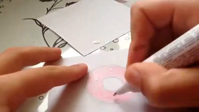 Как нарисовать пончик и яичницу !!! / Нина Кейт / смотреть онлайн