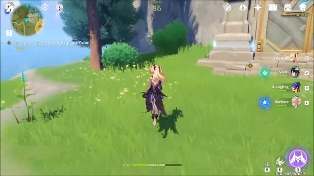 Venti Story Quest - Genshin Impact (原神) Story Gameplay 22 (Chinese Audio, English sub) смотреть онлайн