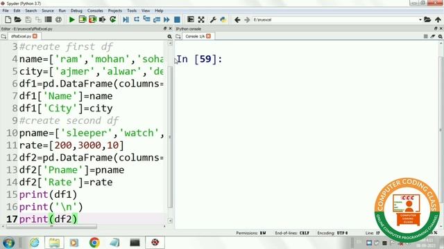 Export Multiple DataFrames to Multiple Sheets in Excel using Python | Automate Excel with Python смотреть онлайн