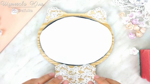 Зеркало с цветами из фоамирана/Декор для дома/Декор зеркала своими руками/ DIY Flower mirror смотреть онлайн