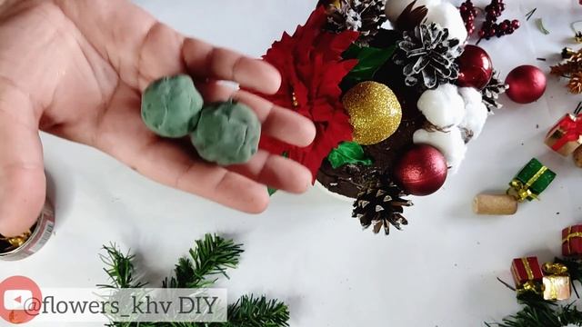 Красивый новогодний декор своими руками • 5 поделок из шишек Christmas decoration DIY cones crafts смотреть онлайн
