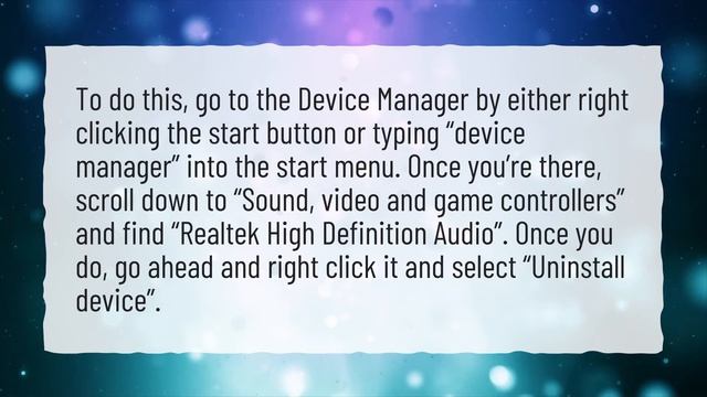 Is It Safe To Uninstall Realtek High Definition Audio Driver?