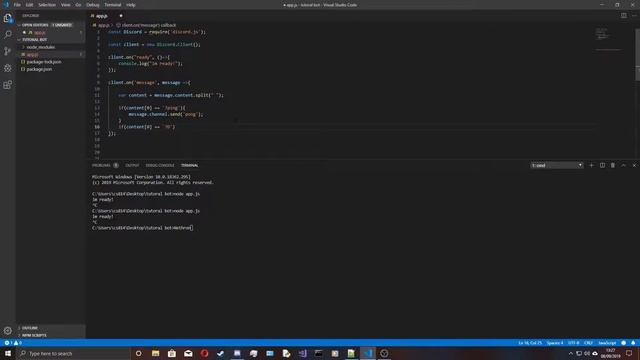 creating discord bots ep3: getting user inputs смотреть онлайн