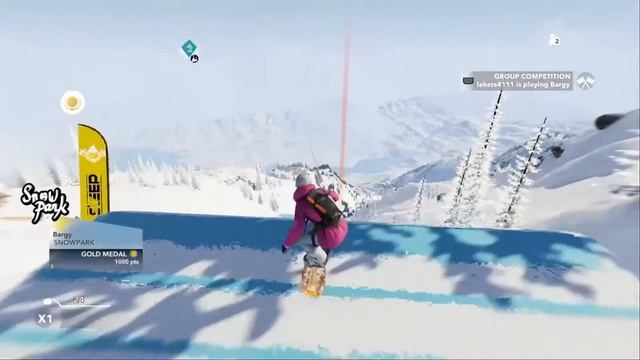 Funny Fails and Sick Tricks! | Steep Gameplay (PS4) смотреть онлайн