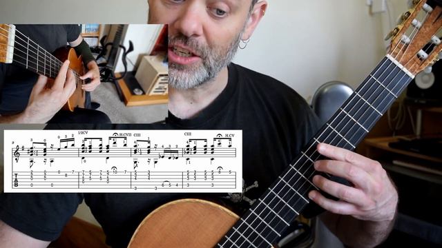 Villa-Lobos Choro 1 - Quick Guitar Lesson (A section) смотреть онлайн