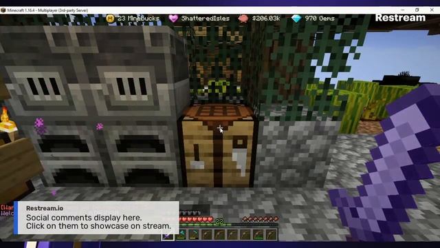 My First Stream | Minecraft Java- Mineville смотреть онлайн
