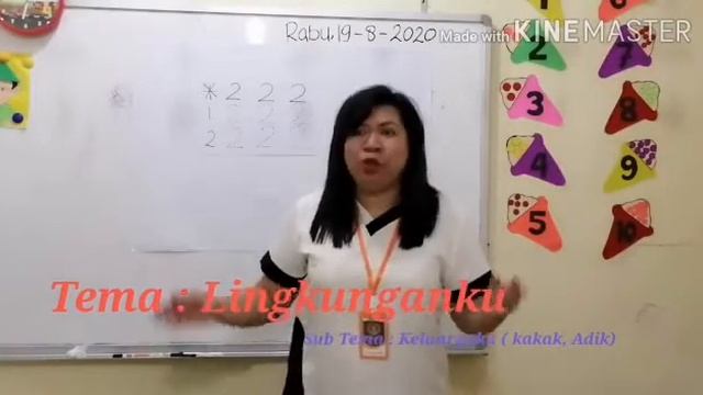 TK A - Tema : Lingkunganku, Sub Tema : Keluargaku (Kakak, Adik) смотреть онлайн