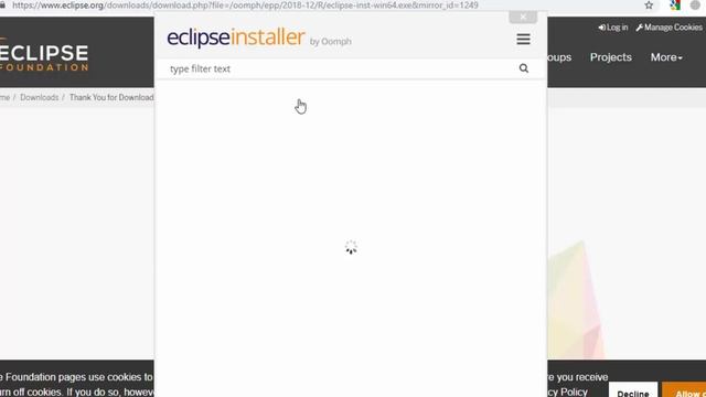Eclipse & Java Development Kit (JDK) Installation For Java Development & First Project смотреть онлайн